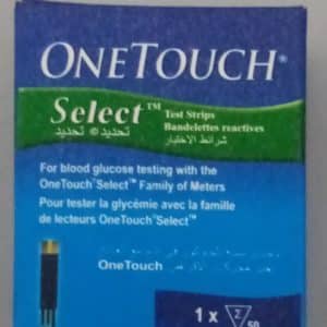 OneTouch Select Glucometer Test Strips
