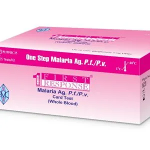 One Step Malaria Ag P.f./P.v Card Test