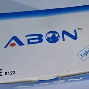 Typhoid Rapid Diagnostic Card Test