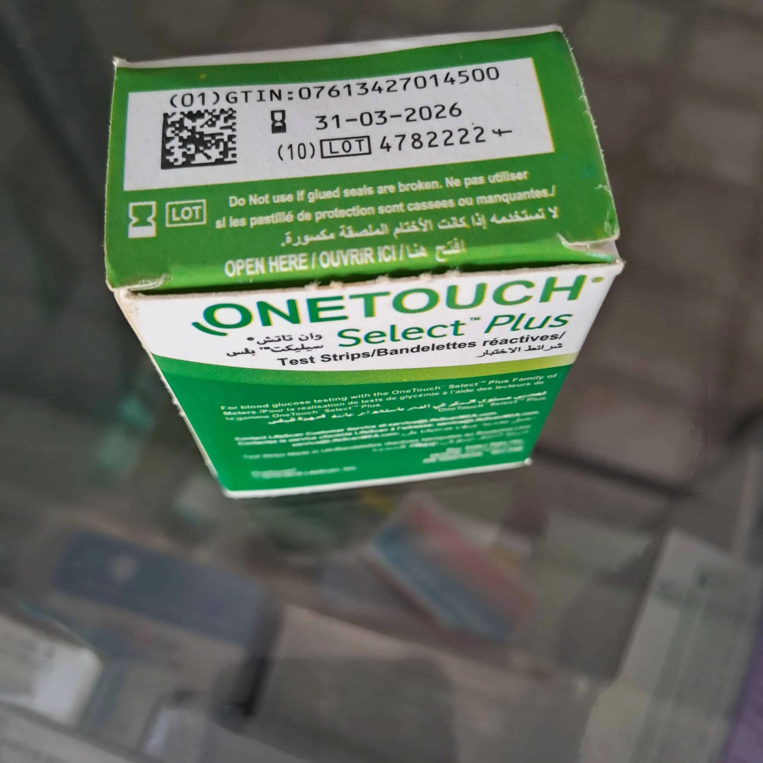 Glucometer OneTouch Select Plus Strips - Image 2