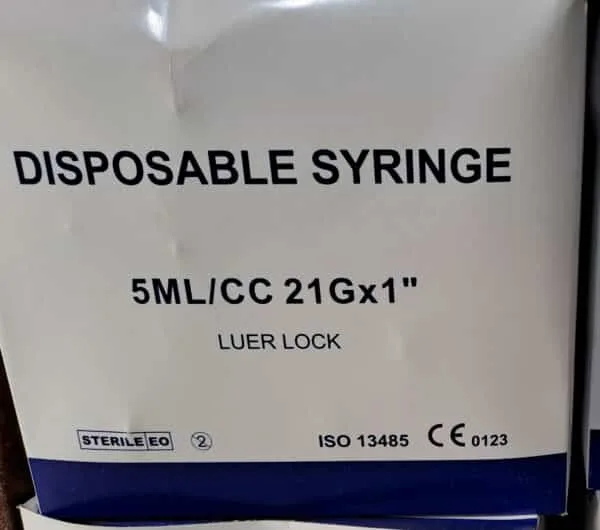 5mL Disposable Syringe