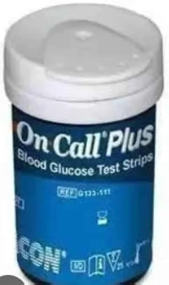 On Call Plus Glucometer Test Strips - Image 2