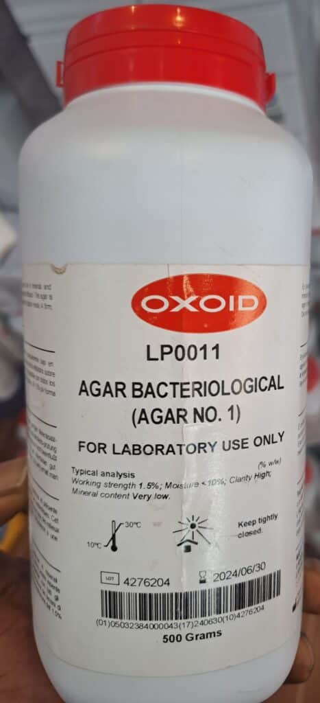 Agar Bacteriological (Agar No. 1) - Ghana Medicals