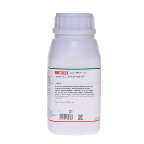 Sabouraud Dextrose Agar with Chloramphenicol 500g