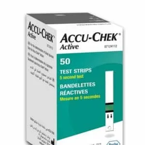 ACCU-CHEK Active Glucometer Test strips
