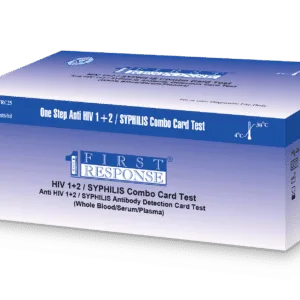 One Step HIV 1+2/Syphilis Combo Card Tests