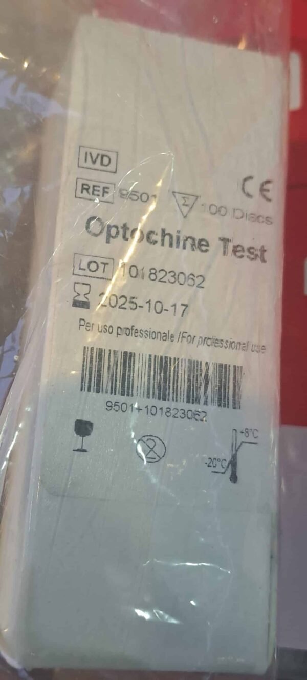 Optochin Disc Test