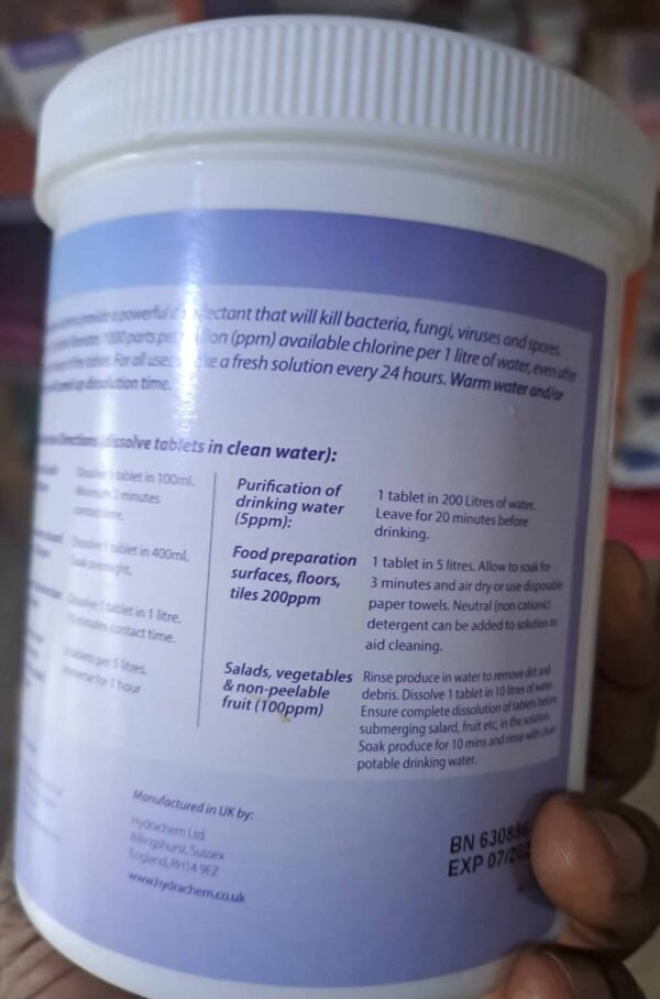 Effervescent Chlorine Tablets - Image 3
