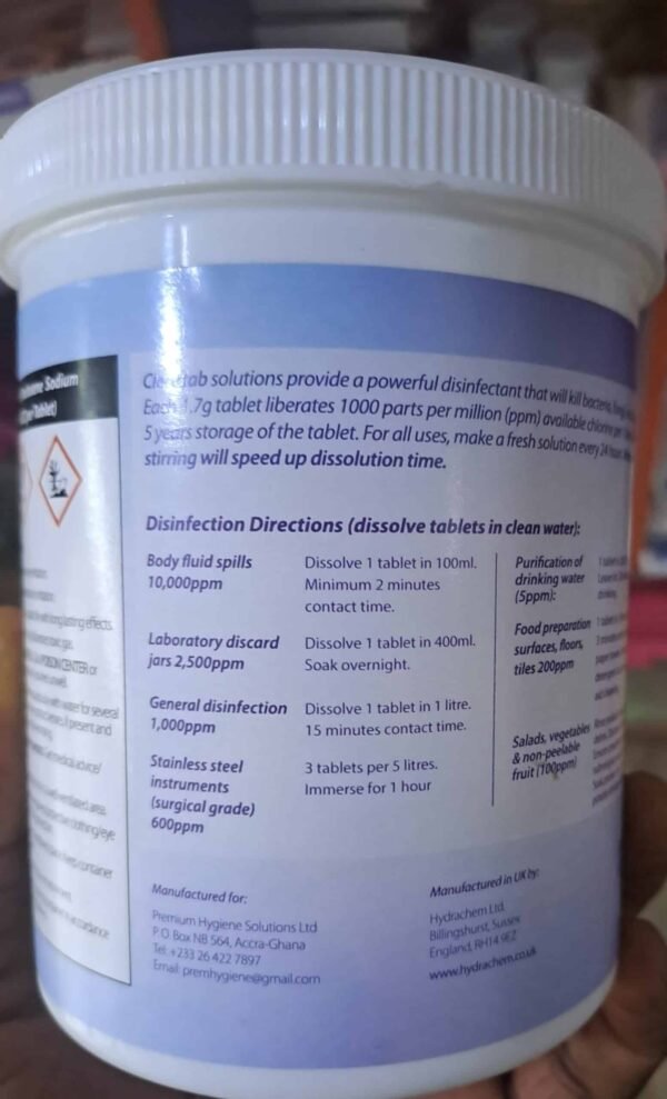 Effervescent Chlorine Tablets - Image 2