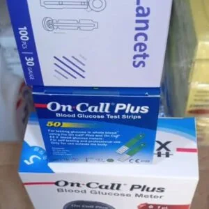 Glucometer Machine Plus Test Strips