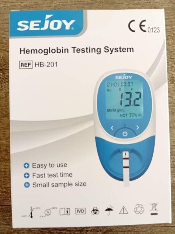 Sejoy Hemoglobin Testing System