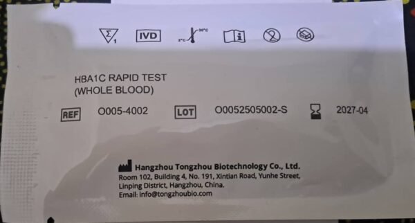HbA1c Rapid Test (Whole Blood) - Image 2