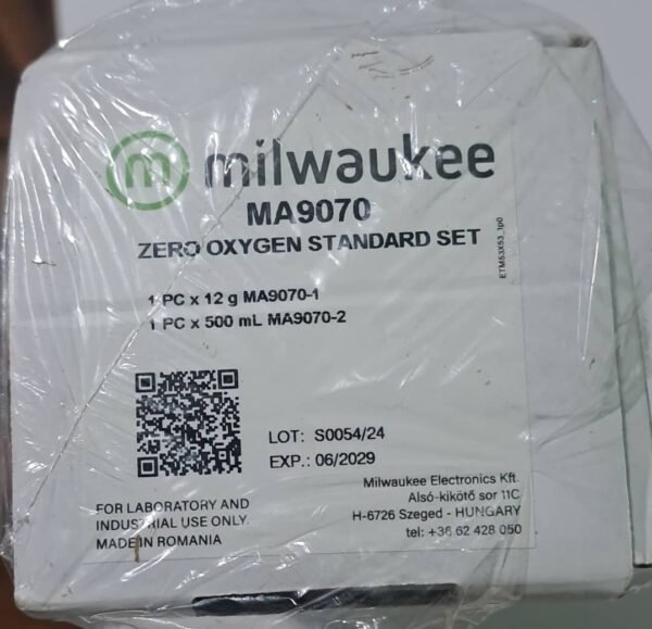 Milwaukee MA9070 Zero Oxygen Standard Calibration Kit - Image 3